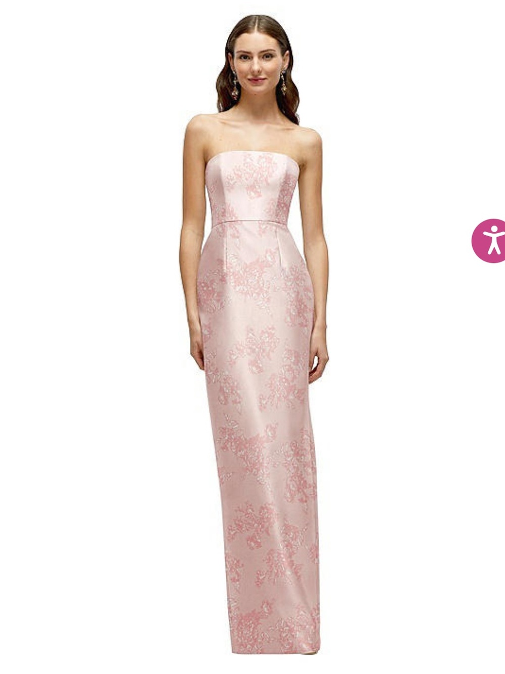 ALFRED SUNG D877FP Autumn Wedding Guest Dress